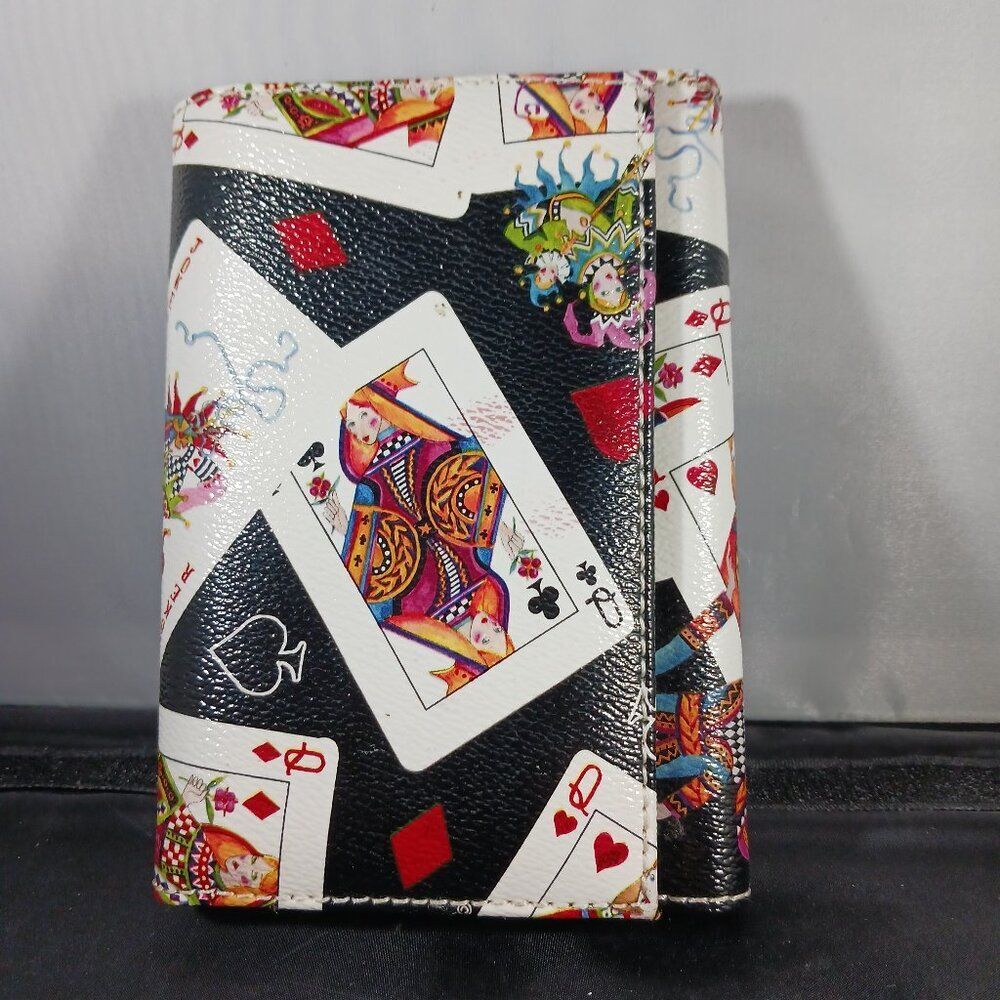Sydney Love Queens Playing Cards Fold Women's Wallet